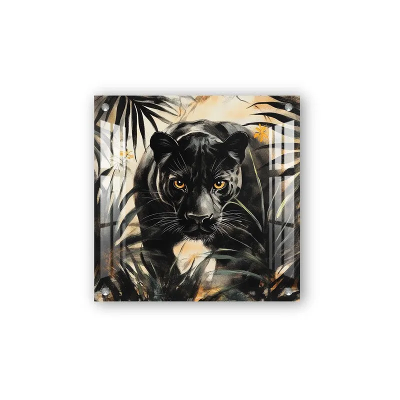 Black Panther Shadow Acrylic Wall Art media 3