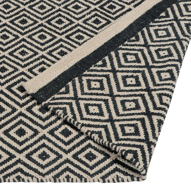 Earthica Cotton Runner Rug - Green media 5