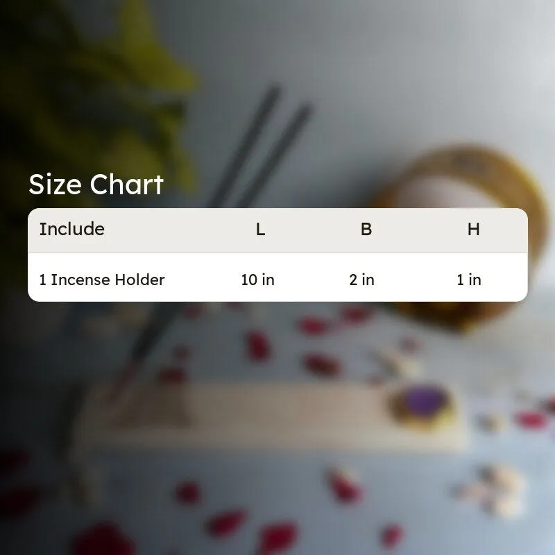 Nmokar Matra Marble Incense Holder With Agate Plating - Purple media 5