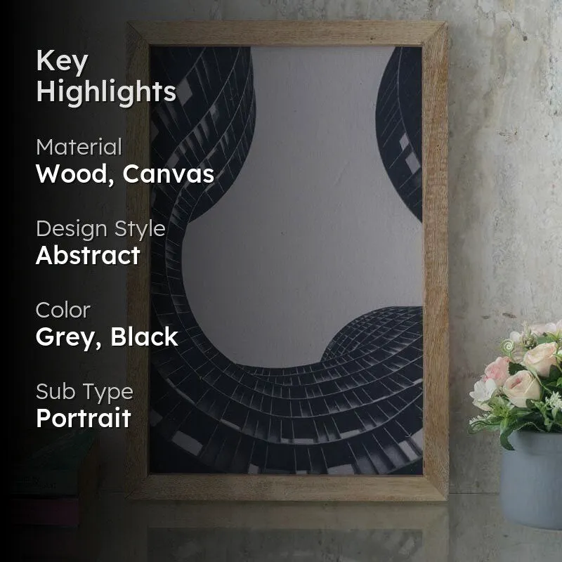 Mordern Building Canvas Painting media 2