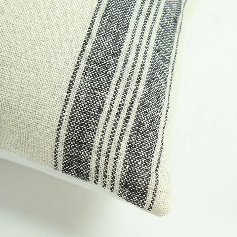 Nordic Comfort Woven Cotton Cushion Cover - Set Of Two media 4