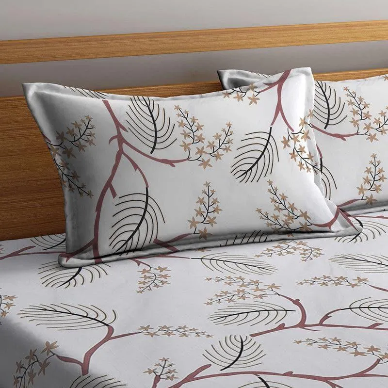 Sepia Vine Bedsheet - 150 GSM media 3