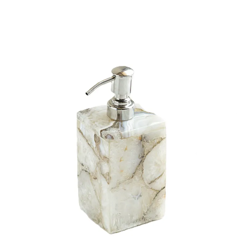 Virelli Handmade Agate Soap Dispenser media 4