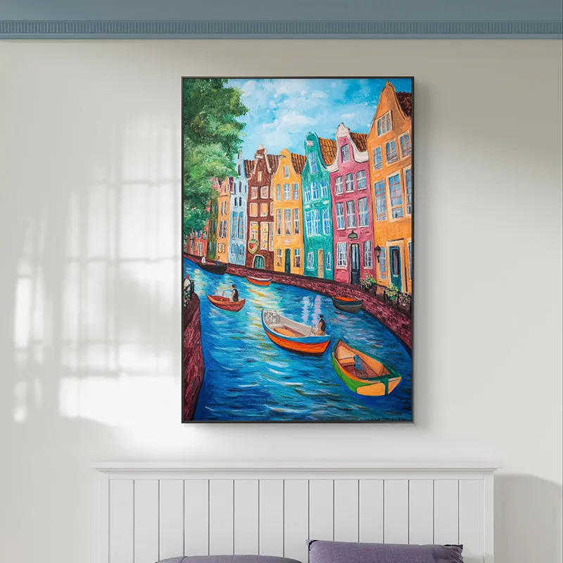 Venecian Dreams Wall Painting media 4