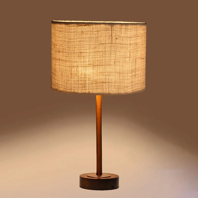 Sienna I Rodin Wooden Table Lamp - White,Copper,Brown media 6