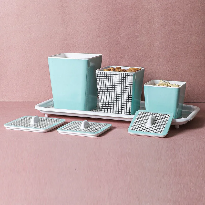 Aksa Condiment Container With Tray (450 mL/750 mL/1140 mL) - Four Piece Set media 3