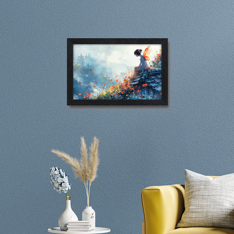 Women Of Solitude Wall Painting