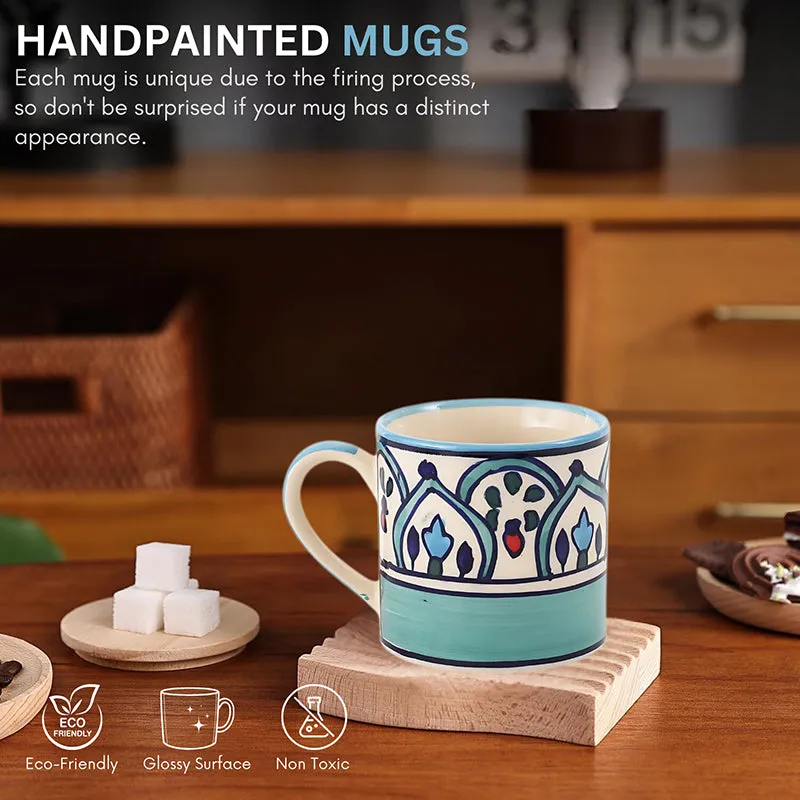 Medina Ceramic Tea Cup (130 mL Each) - Set of Six media 5