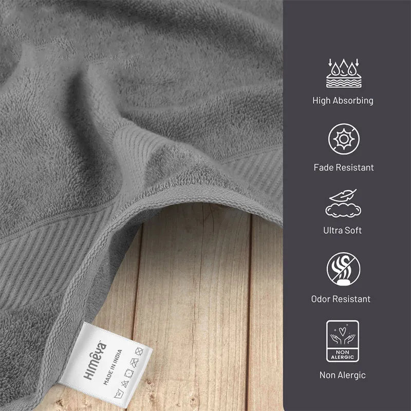 Reign Bath Towel - Steel Grey media 4