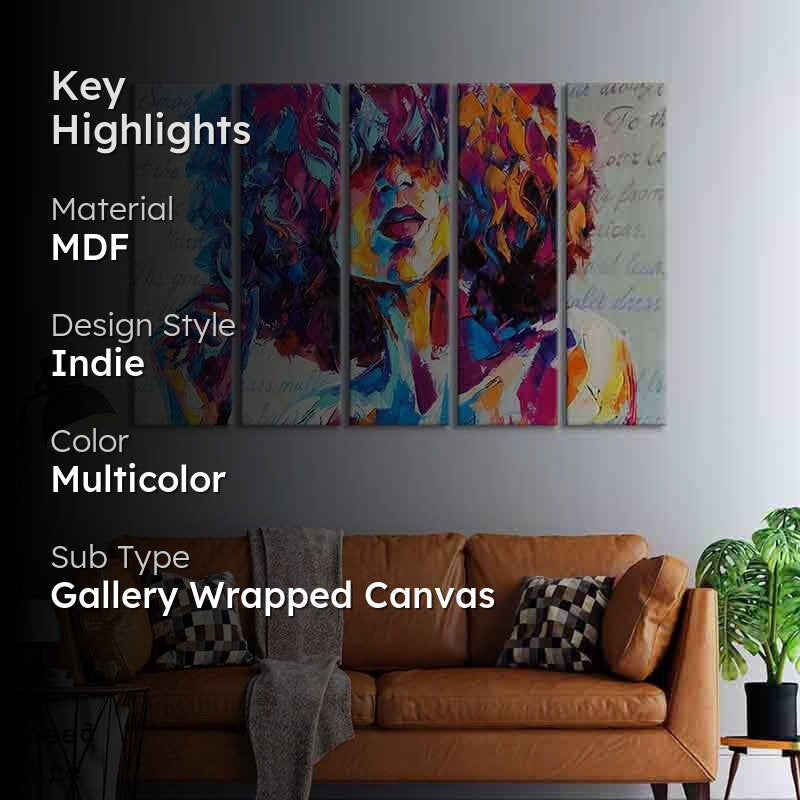 Senora Wall Art - Five Piece Set media 2