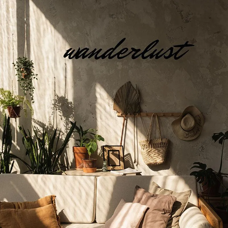 Wanderlust Iron Wall Accent media 1