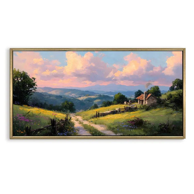 Wanderrest Canvas Wall Painting With Frame media 3