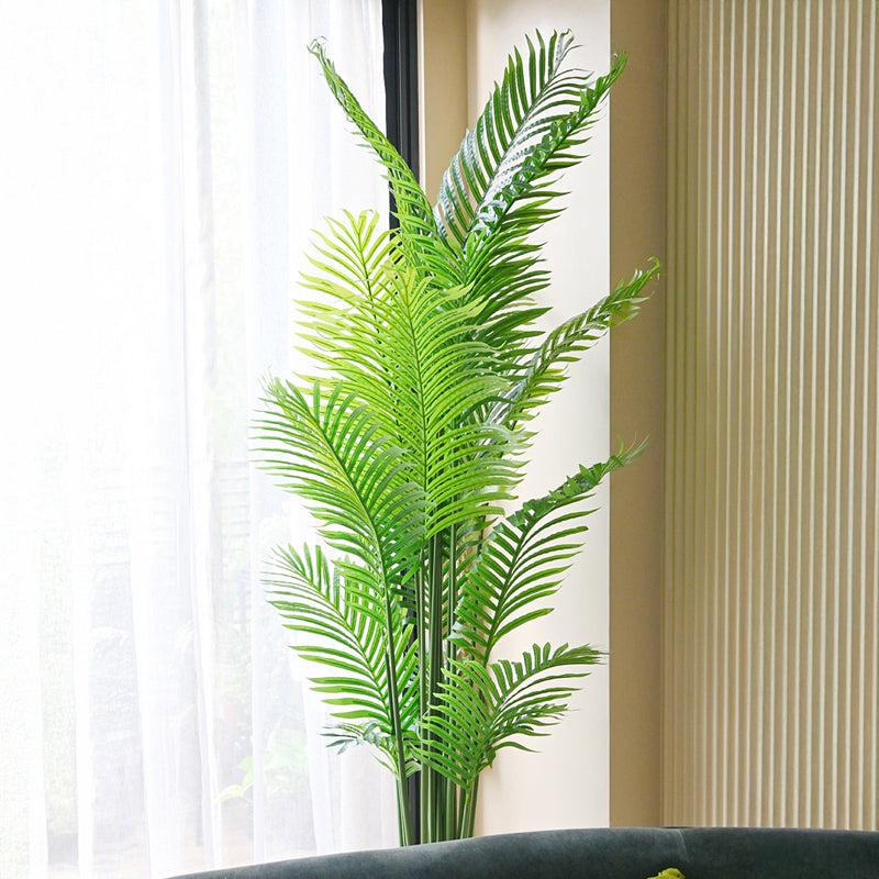 Palmera Artificial Areca Palm With Black Plastic Pot - 198 cm (6.5 ft) media 6