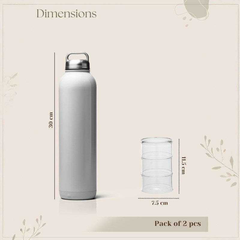 Drosin Beer Glass(350 mL) - Set Of Two media 7