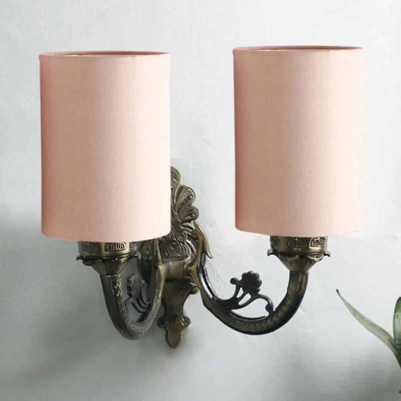 Vintage Duo Metal Wall Lamp - Beige media 3