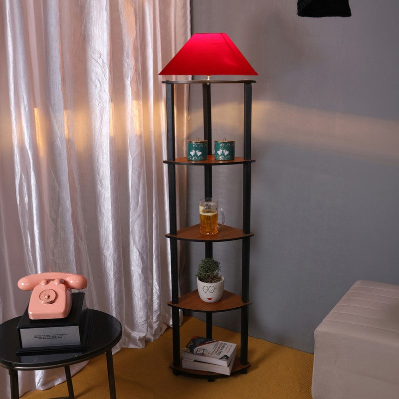 ConeCharm Tower Floor Lamp (Red)