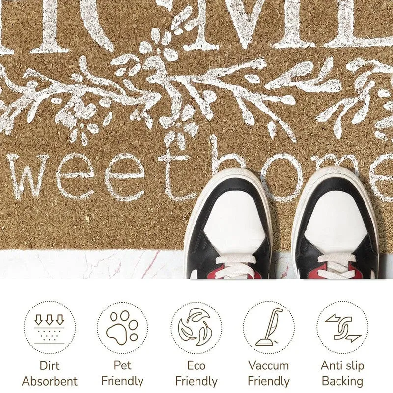 Home Sweet Home Coir Door Mats - Brown media 9