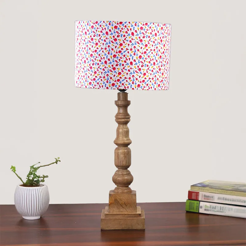 Fleura Arbor Wooden Table Lamp - Multicolor media 3