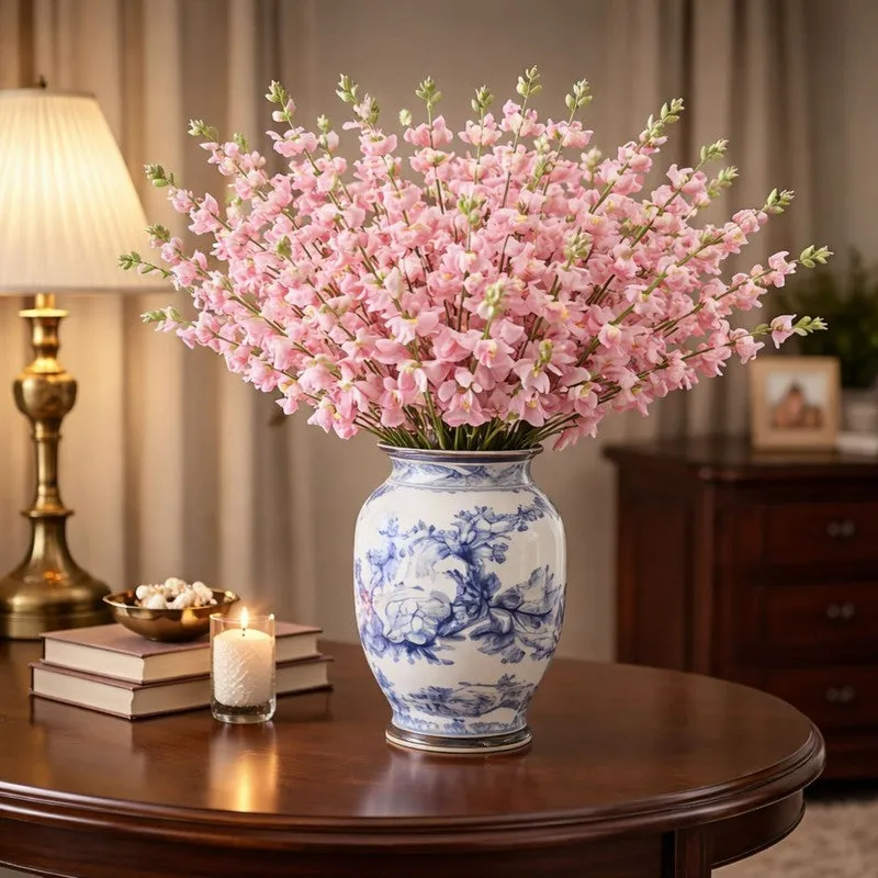 Lysara Artificial Flower (Pink) - Set Of Four media 1
