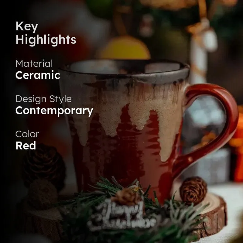 Gramae Ceramic Tea Cup (240 mL Each) - Set of Two media 2