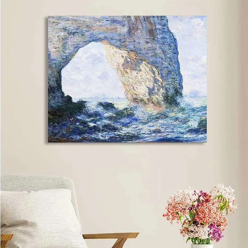 Wave Cove Canvas Wall Painting media 2
