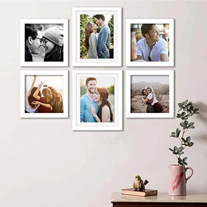 Memories Encased Photo Frame (White) - Set Of Six media 1