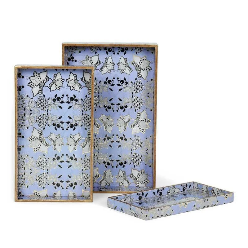 Petal Party Tray - Set Of Three media 3