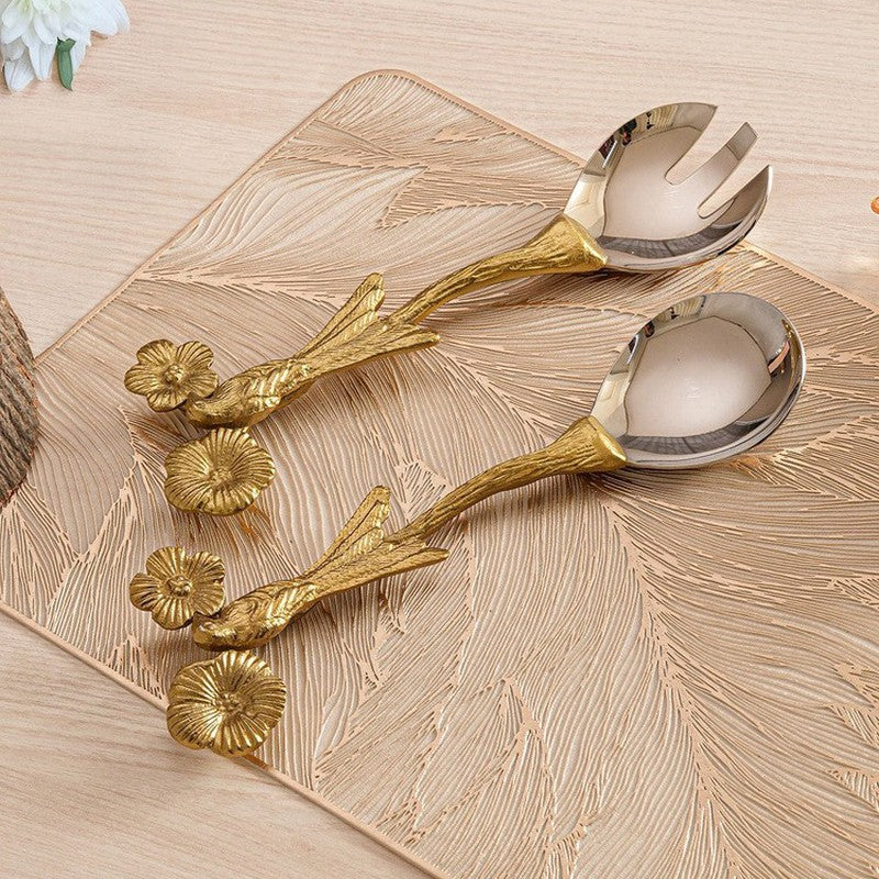 Zyricon Salad Spoons - Set Of Two media 3