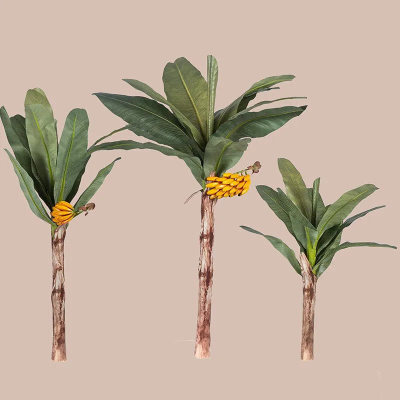 Fruita Artificial Banana Plant Without Pot - 3 Feet media 3