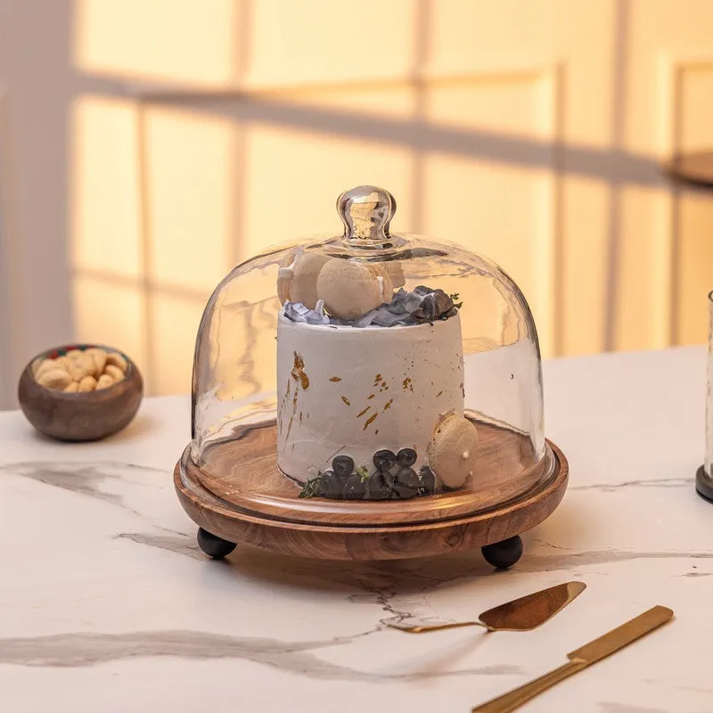 Duga Cake Stand With Dome media 1