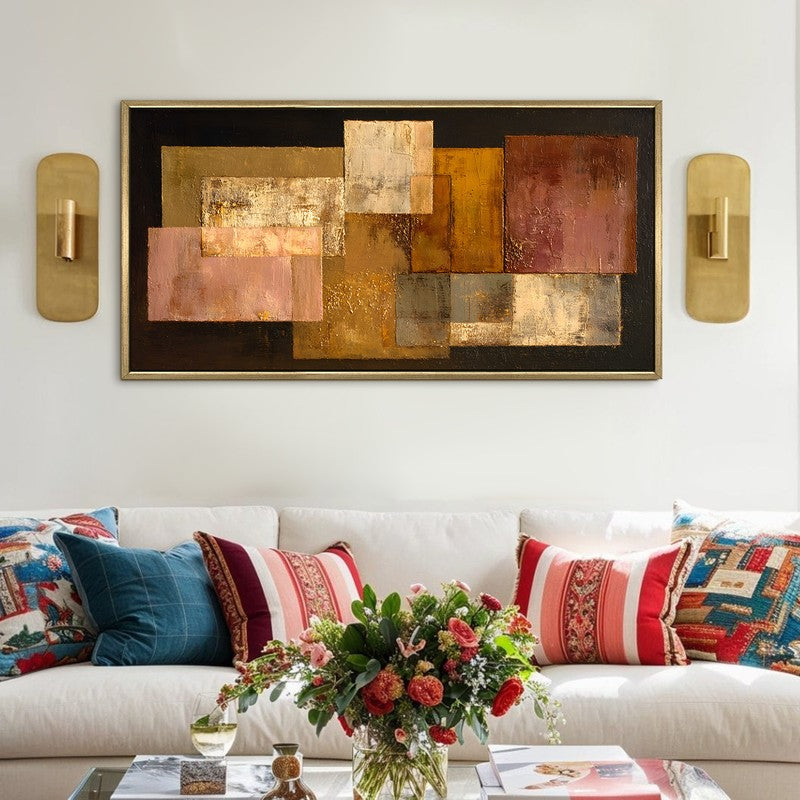 Aureate Form Canvas Wall Art