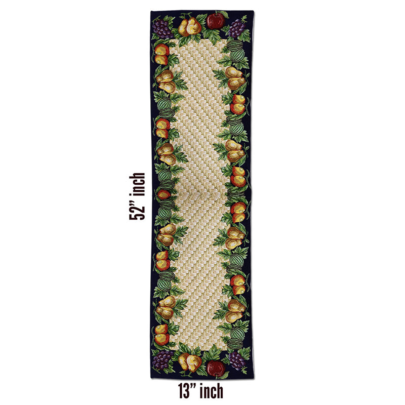 Fruit Cocktail Table Mat With Runner - Seven Piece Set media 5