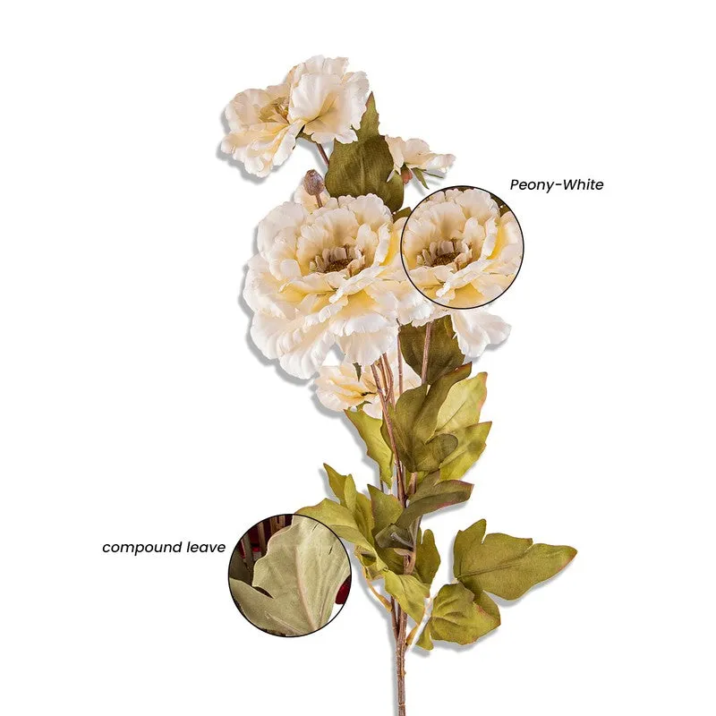 AarviDecor Peony Pure Silk Artificial Flowers media 8