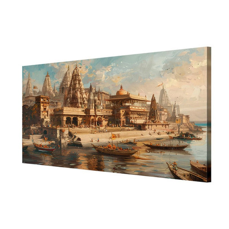 Heritage Temple Poly Canvas Wall Painting media 5