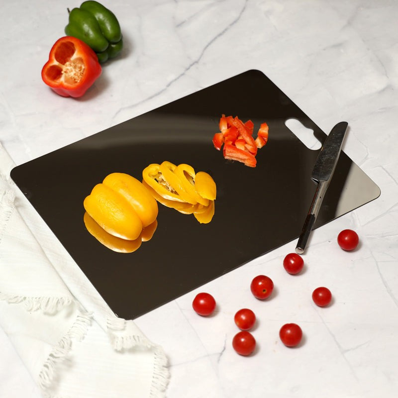 SliceEase Steel Chopping Board