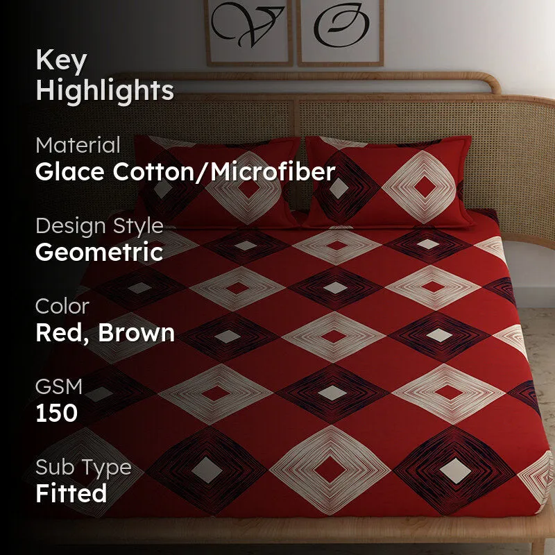 Kelly Fitted Microfiber Microfiber Bedsheet - 150 GSM media 2