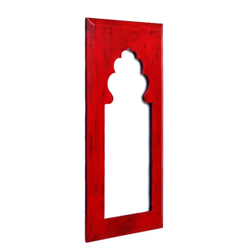 Nicheva Wooden Wall Accents - Red media 3