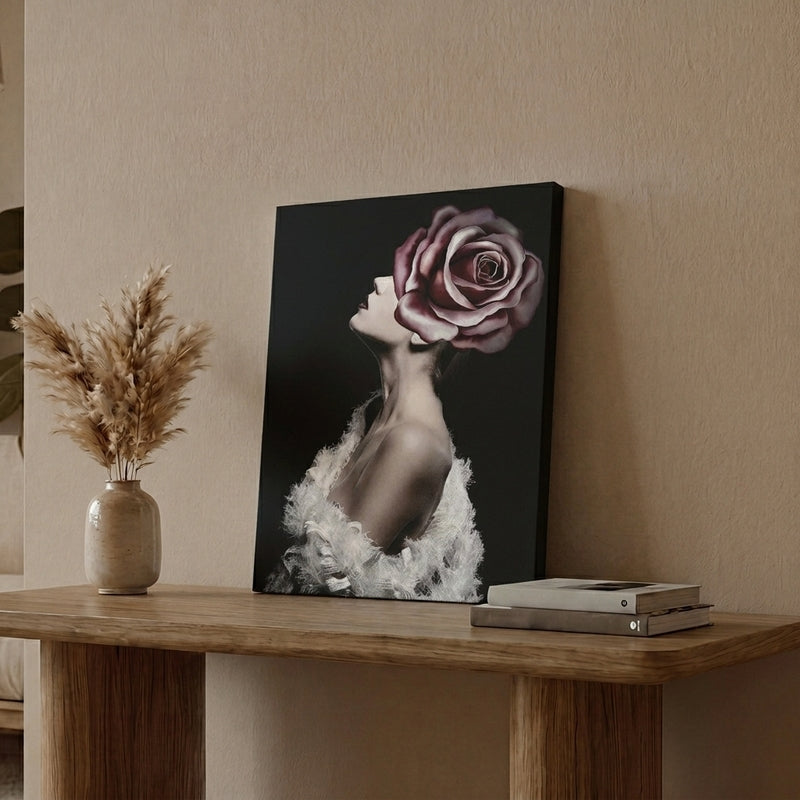 Vintage Beauty Wall Painting