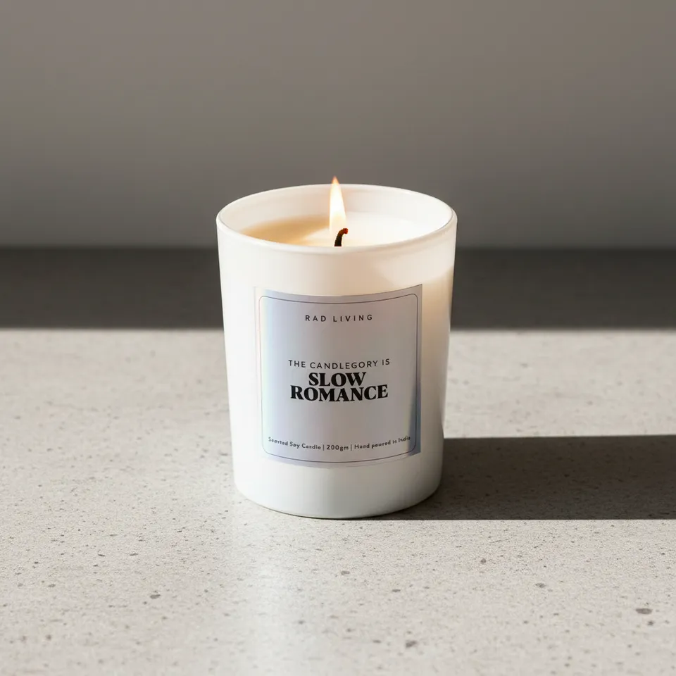 Slow Romance Scented Candle media 1