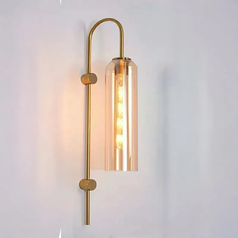 Loft Drop Metal & Glass Wall Lamp media 1