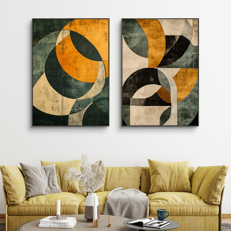 Colors Of Eclipse Wall Art - Set Of Two