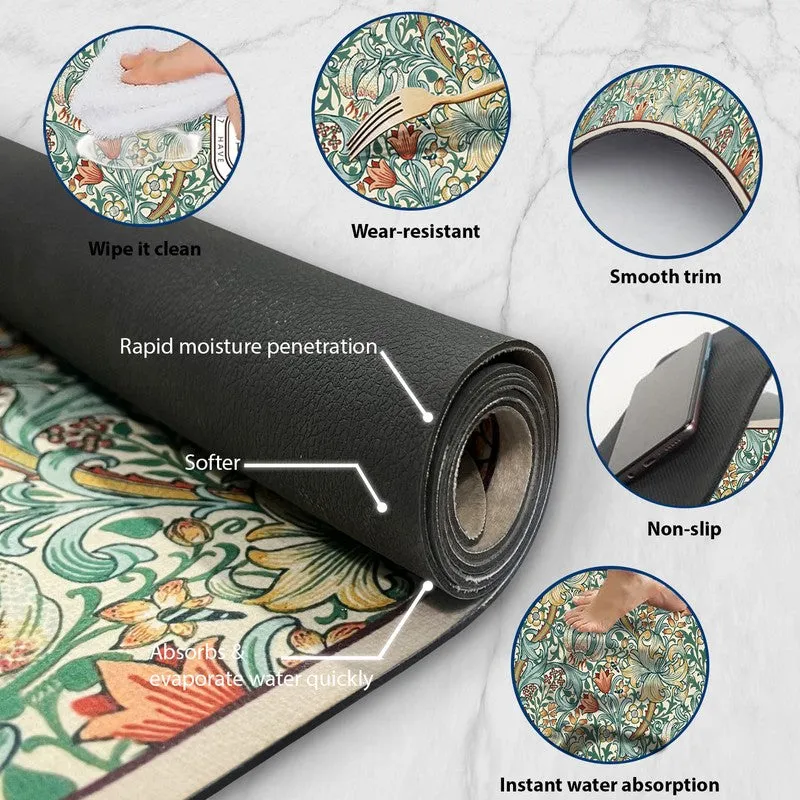 FloraNest Rubber Kitchen Floor Mats - Set of Two media 7