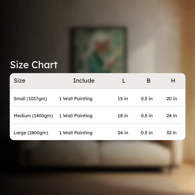 Meadowelle Canvas Wall Painting - Black Frame media 8