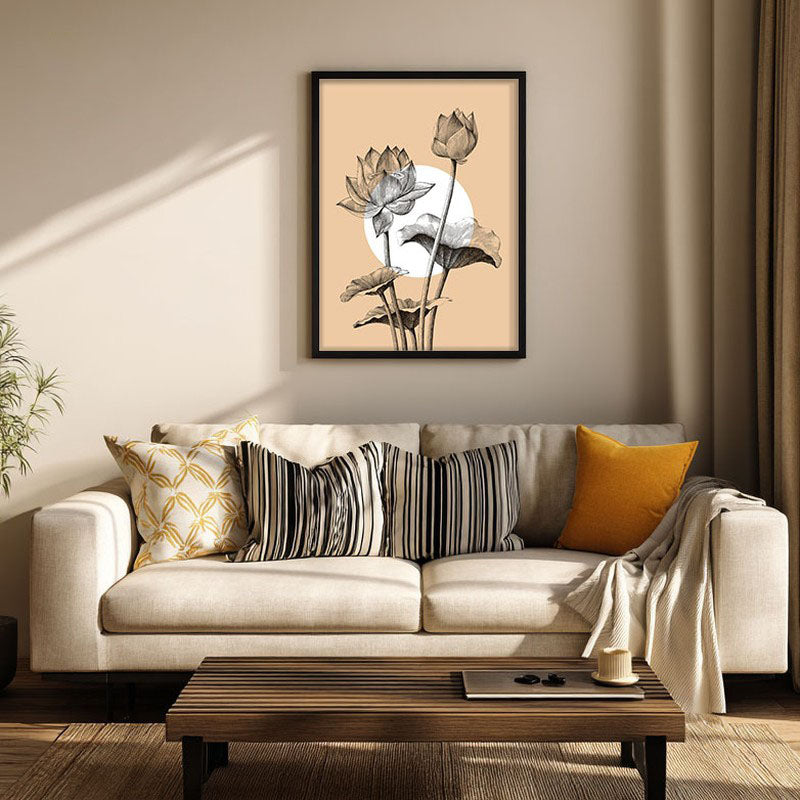 Kamaladalam Archival Paper Wall Art With Frame