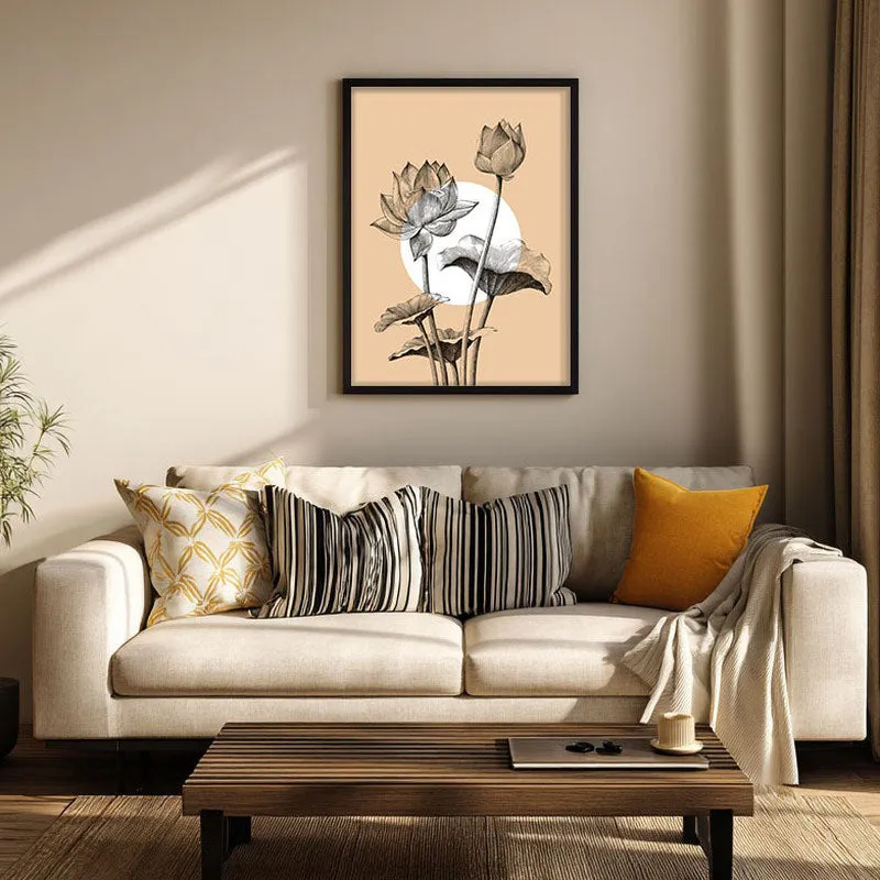 Kamaladalam Archival Paper Wall Art With Frame media 1