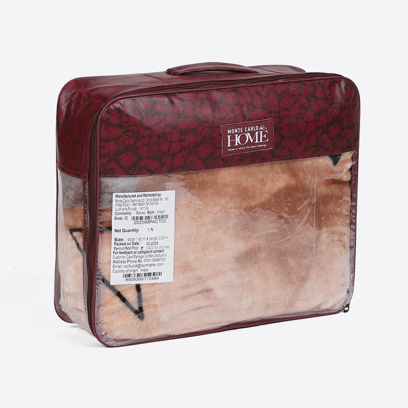 Monte Carlo Terracotta Dreamscape Blanket - 625 GSM media 7