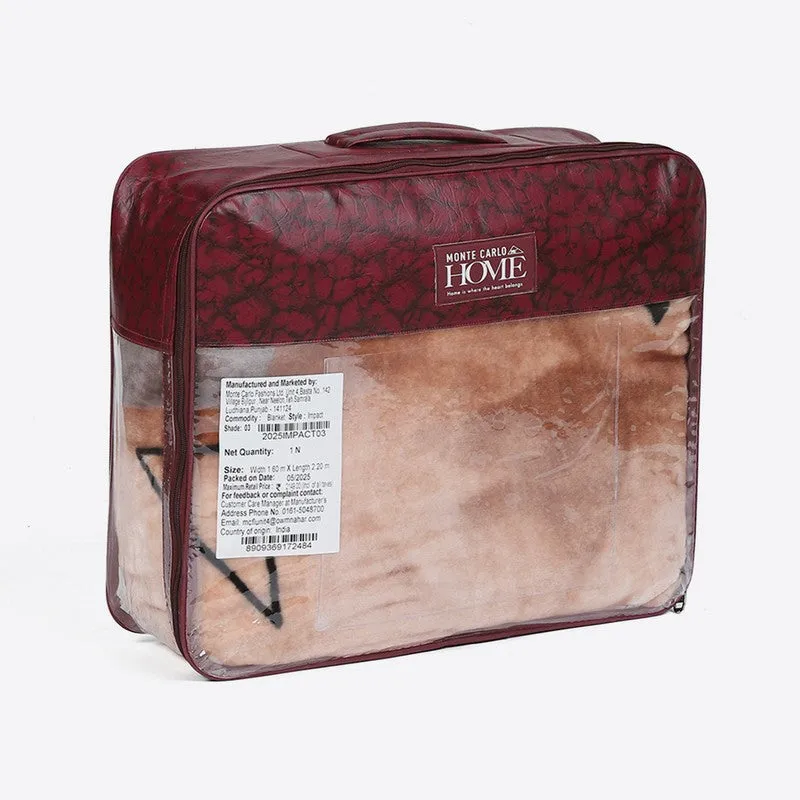 Monte Carlo Terracotta Dreamscape Blanket - 625 GSM media 7