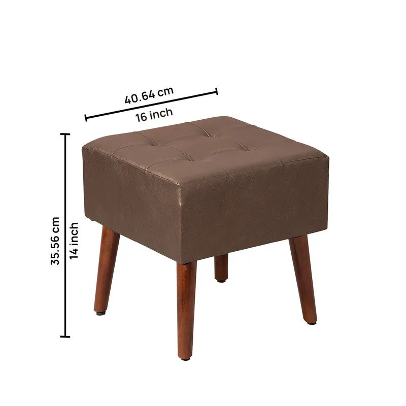 Central Base Ottoman (Brown) - Set Of Two media 6