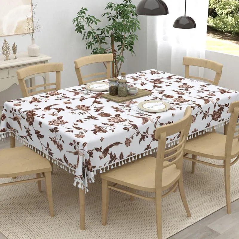 Vipasa Floral Table Cover - Brown media 3