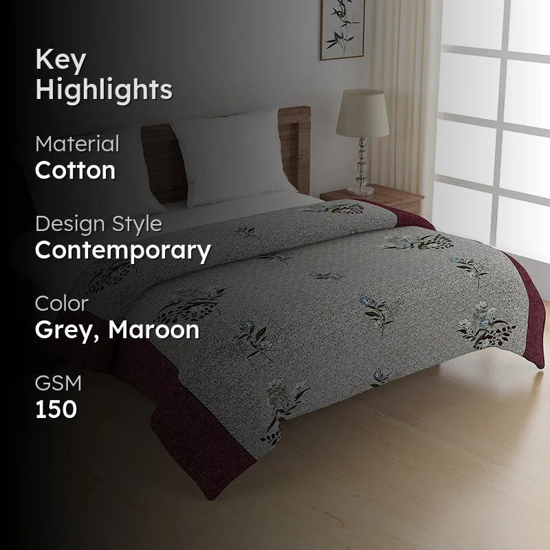 Swayam Acacia Cotton Comforter - 150 GSM media 2